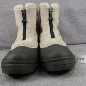 Columbia Shoes Womens 11 Cascadian Snowchill Boots Zip Water Resistant Insulated